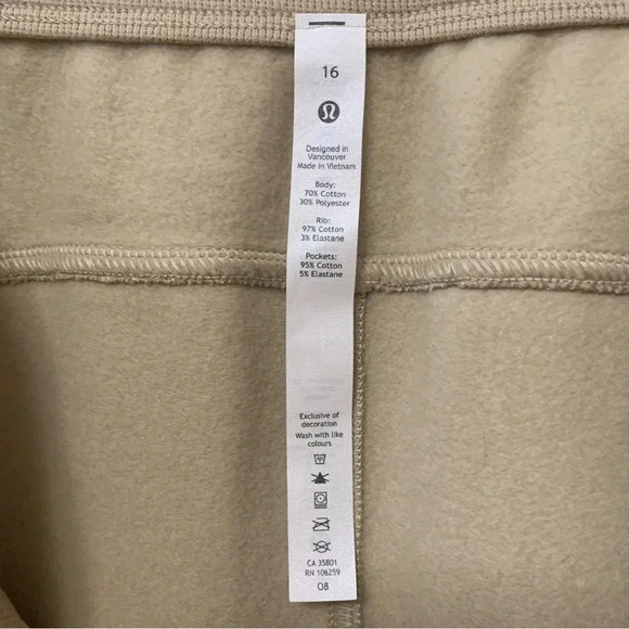Lululemon Scuba High-Rise Jogger *Fleece 28" Size 16 - Picture 12 of 13